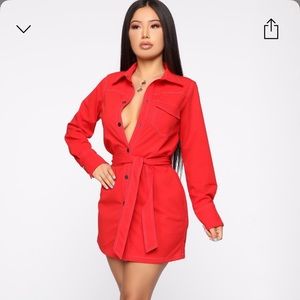 🌹Button up mini dress🌹